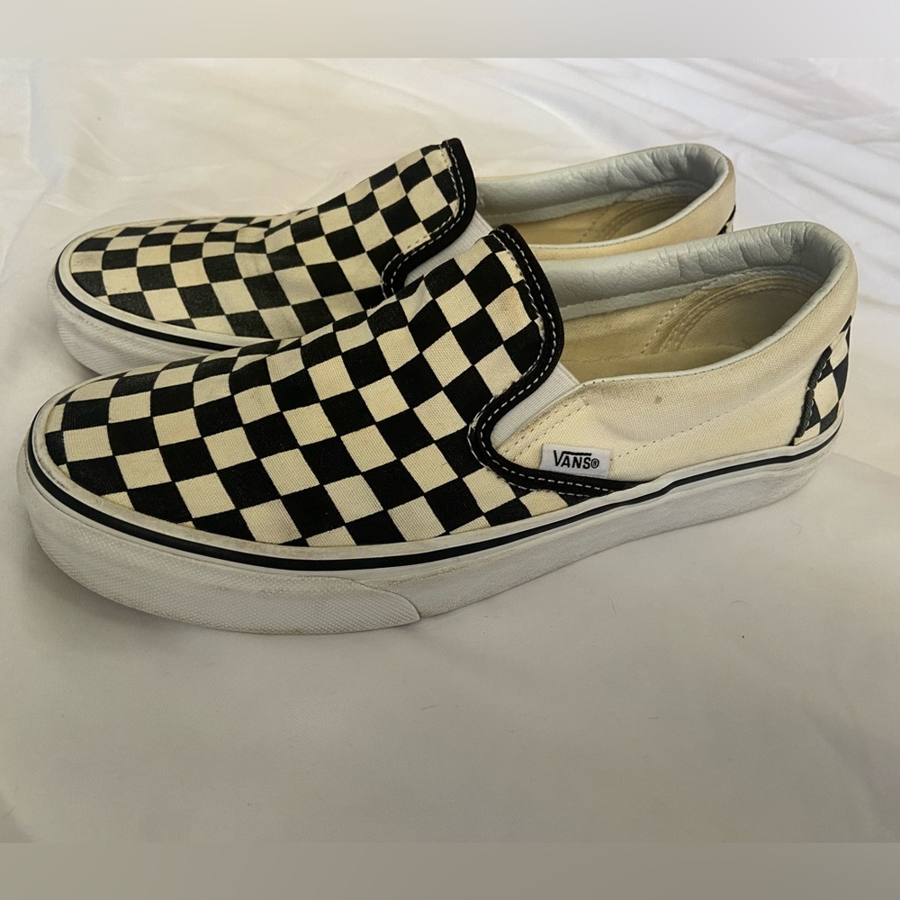 Checkered Vans